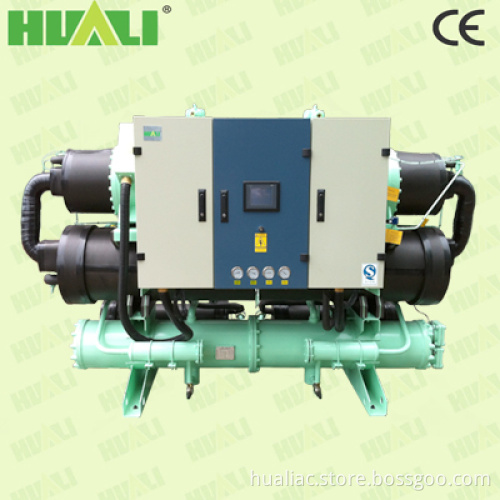 Energy Saving Water Cooled Screw Chiller with Shell-Tube Condenser